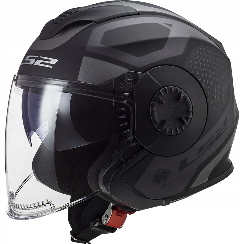 Prilba LS2 OF570 Verso Marker Matt Black Titan M.