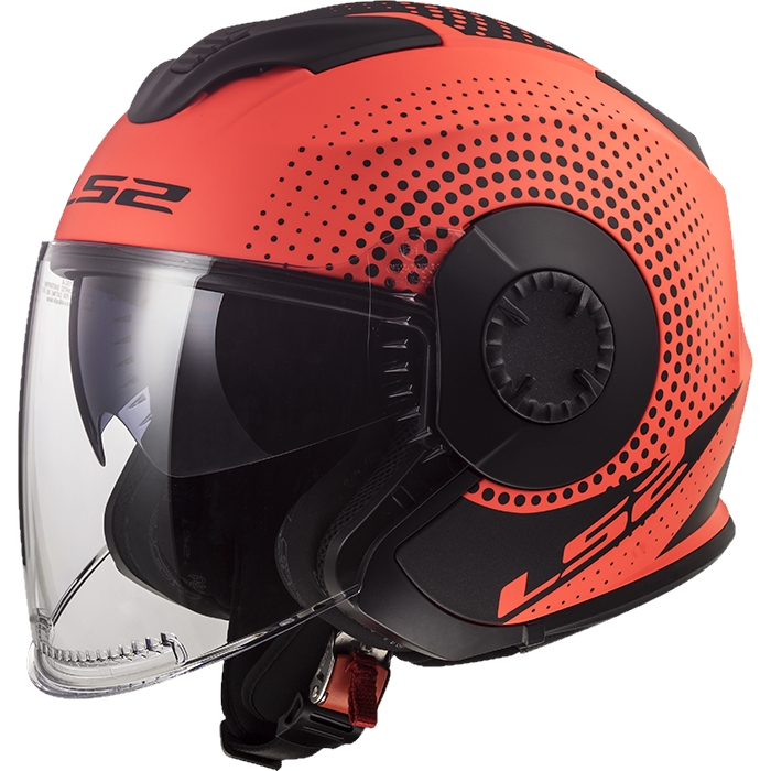 Prilba LS2 OF570 Verso Spin Matt Orange S.
