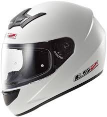 Prilba LS2 Single Mono White biela XXS