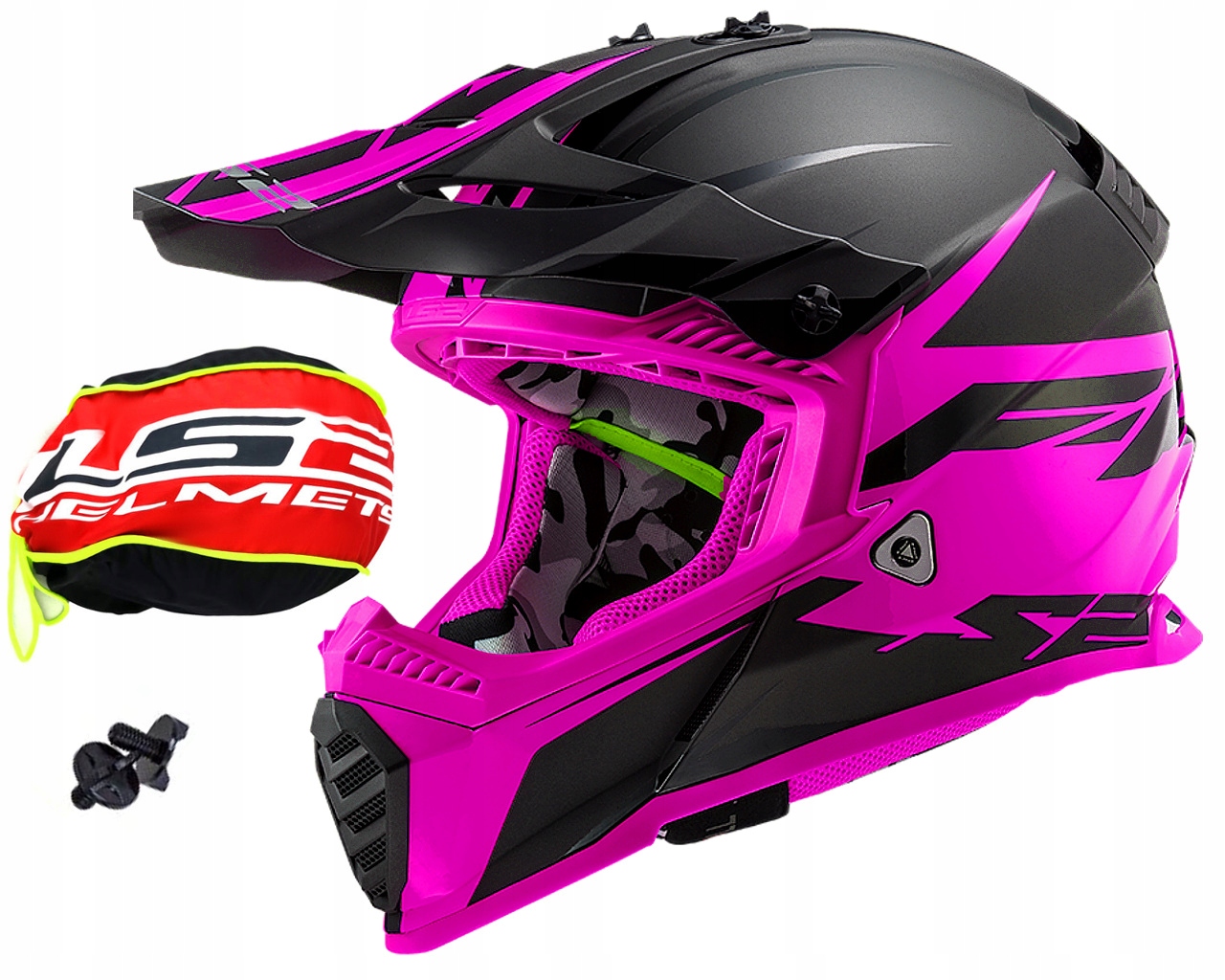 DÁMSKA PRILBA NA MOTOCYKLE LS2 MX437 FAST EVO CROSS M