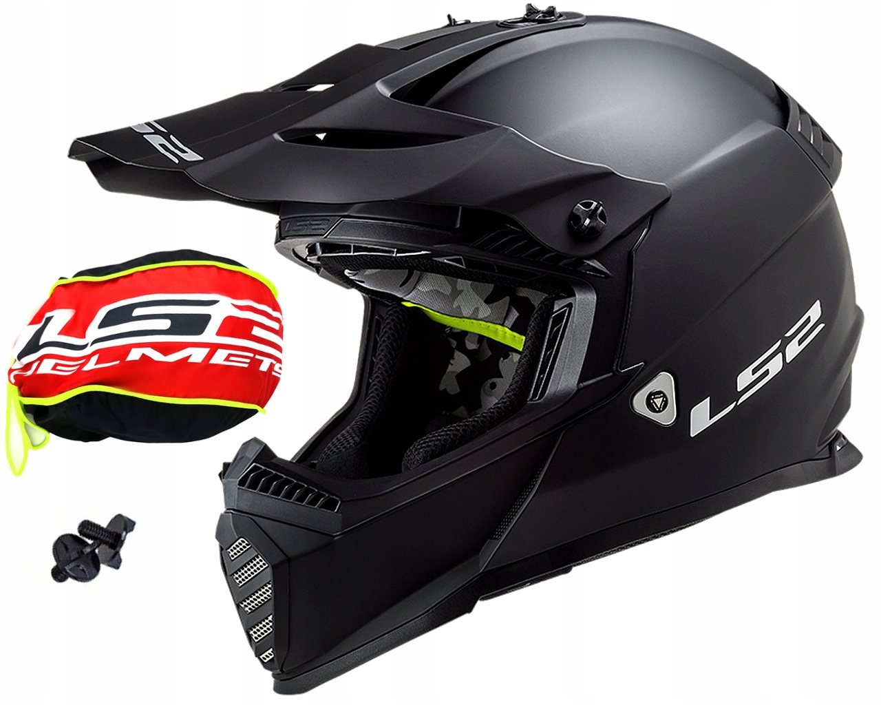 PRILBA NA MOTOCYKLE LS2 MX437 FAST EVO CROSS LIGHT 3X