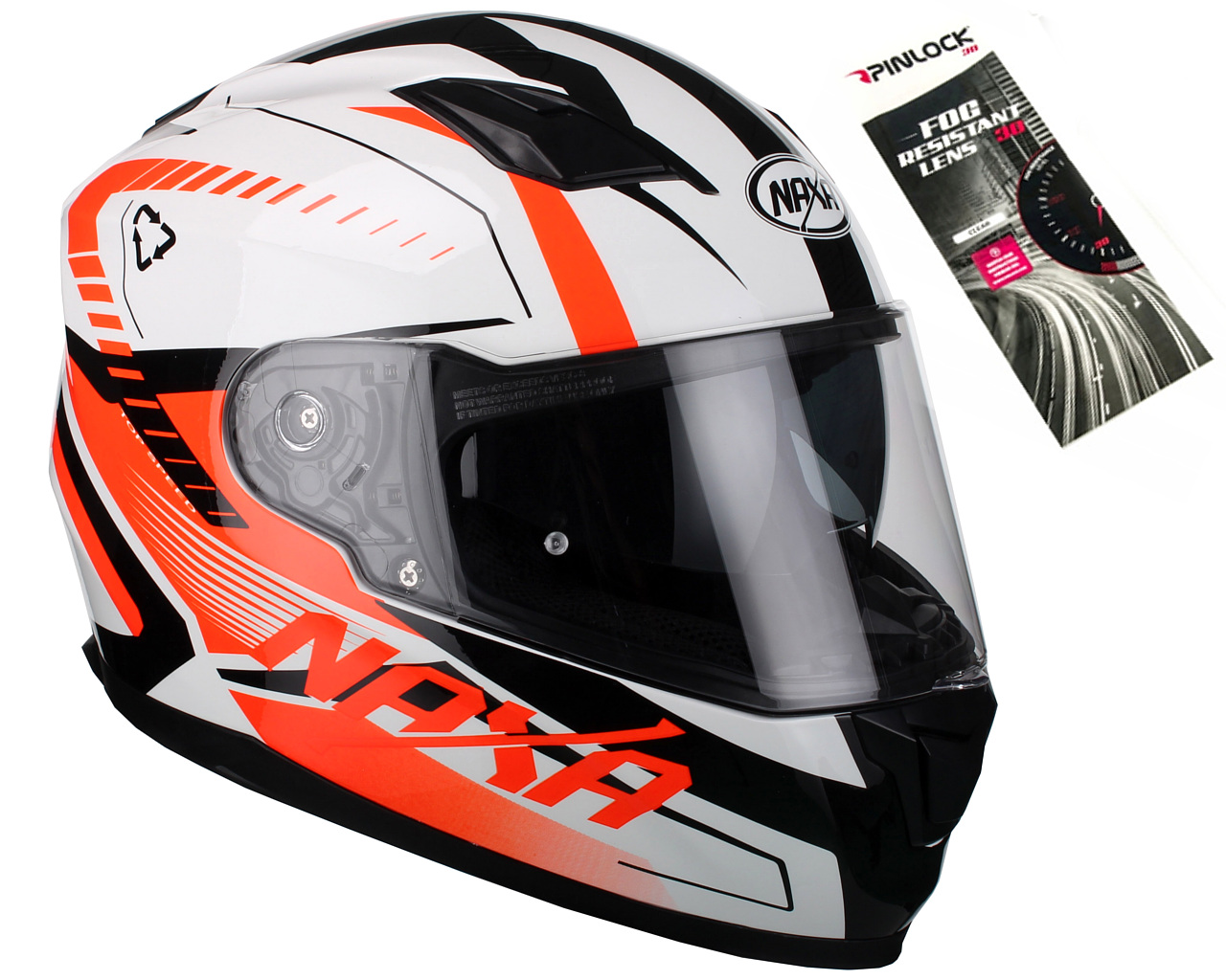 PRILBA NA MOTOCYKL NAXA F24 BLENDA PINLOCK S
