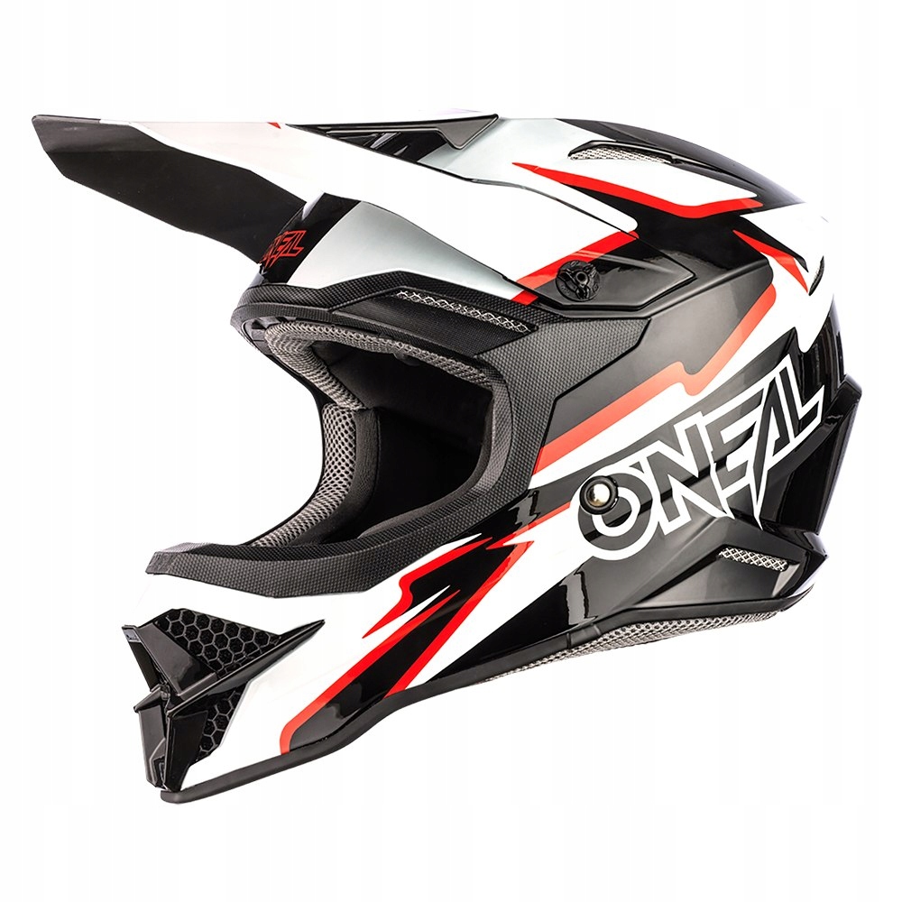 Prilba O'Neal 3SRS VOLTAGE BLK / WHITE MX