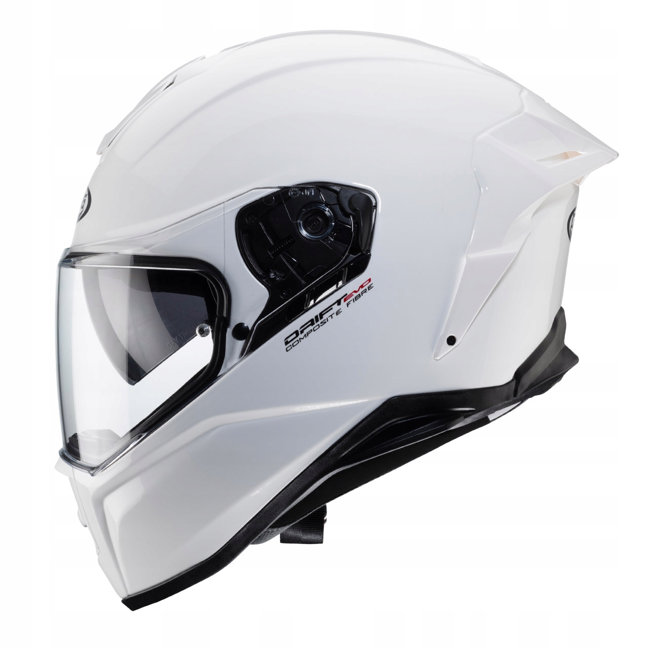 CABERG DRIFT EVO biela motocyklová prilba XS