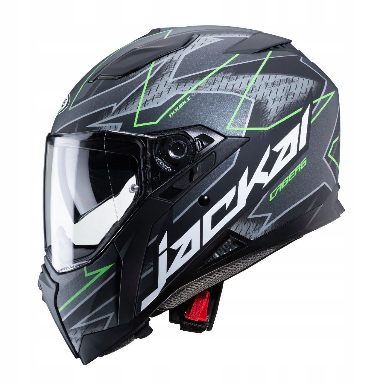 Moto prilba CABERG JACKAL TECHNO I9 MAT | XXL