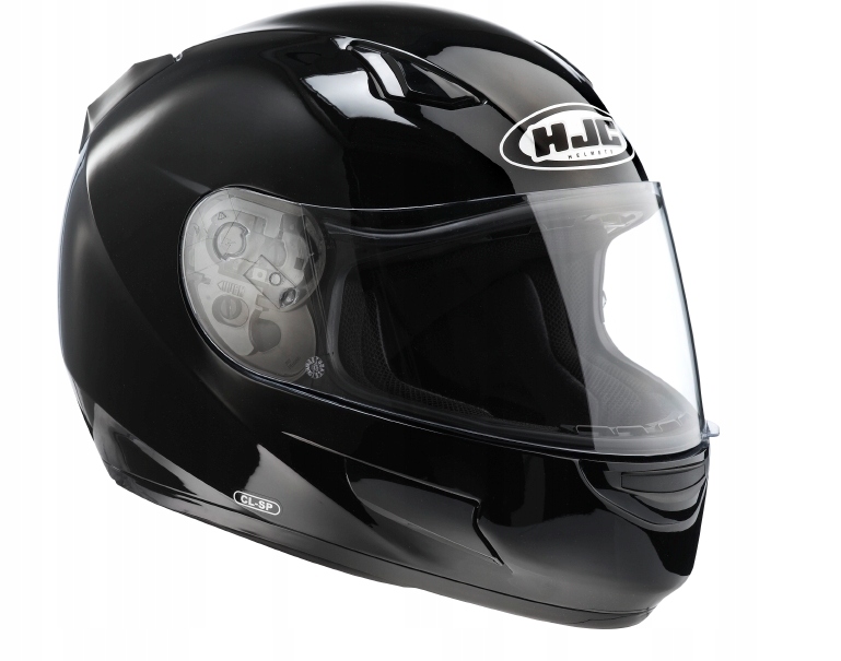 Moto prilba HJC CL-SP SOLID BLACK LARGE 3XL