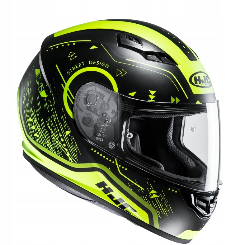 Moto prilba HJC CS-15 SAFA FLUO L.