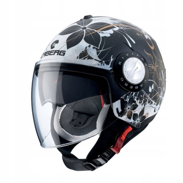 Moto prilba JET BLENDA CABERG RIVIERA FLOR XS