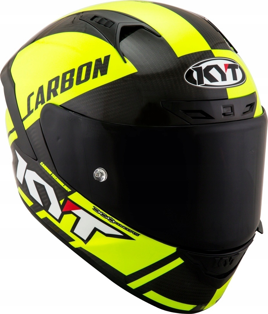 Moto prilba KYT NX RACE CARBON RACE-D fluo L.