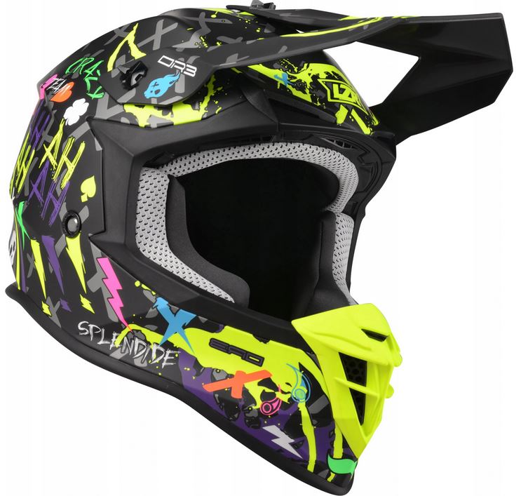 Moto prilba LAZER OR3 Crazy veľkosť M.