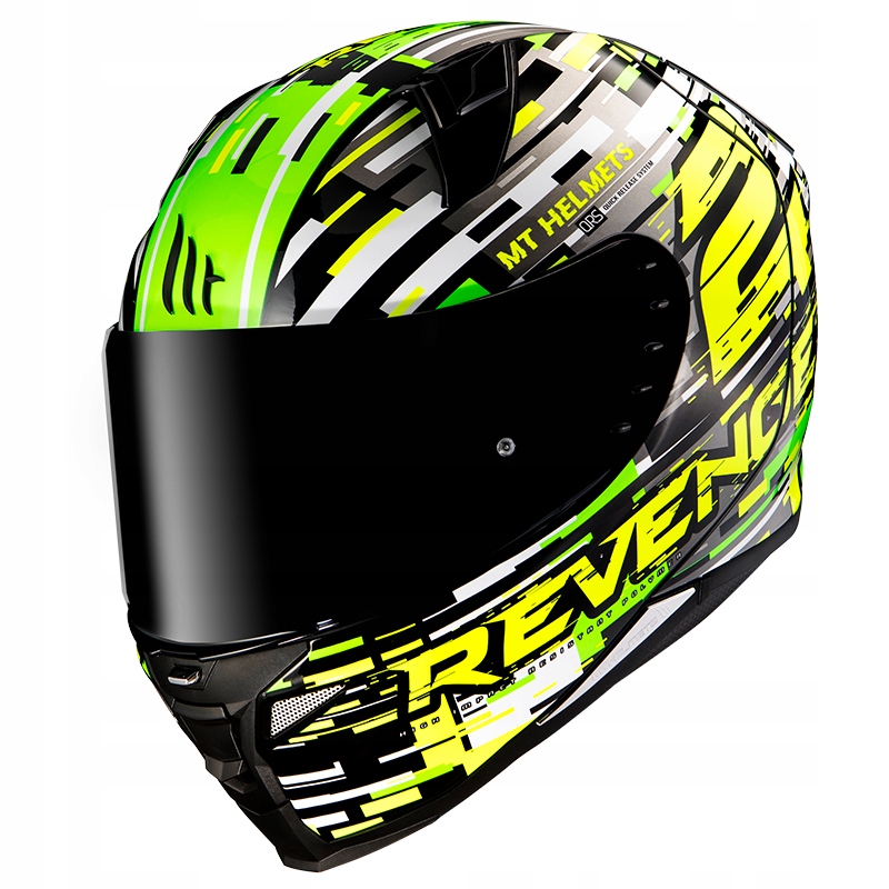 Moto prilba MT HELMY REVENGE 2 BAYE FLUO S