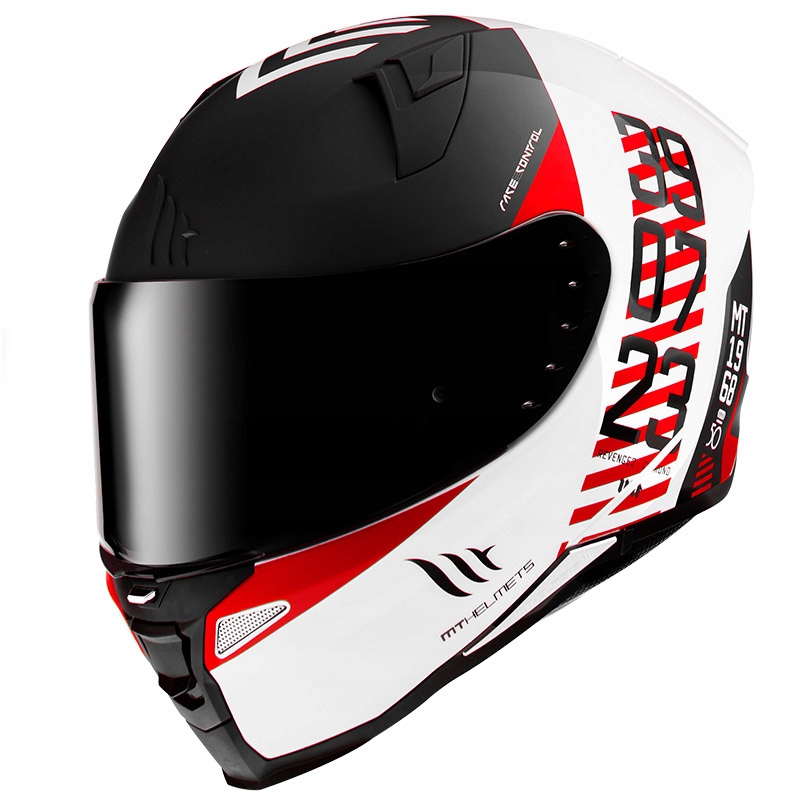 Moto prilba MT PRILBY REVENGE 2 CHRONO RED L