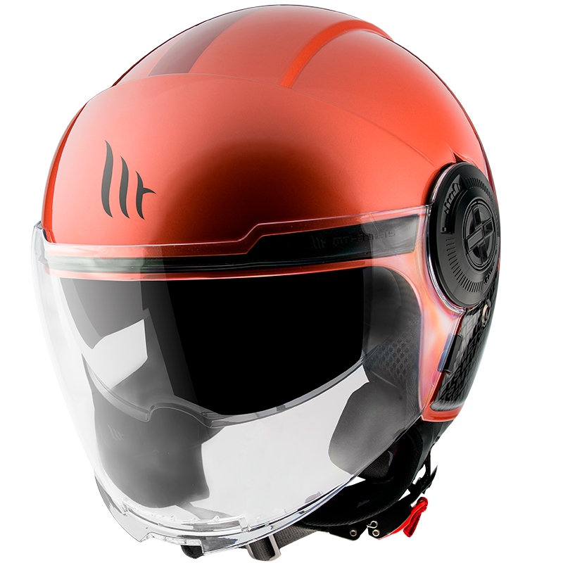 Moto prilba MT HELMY VIALE SV BREAK RED XL