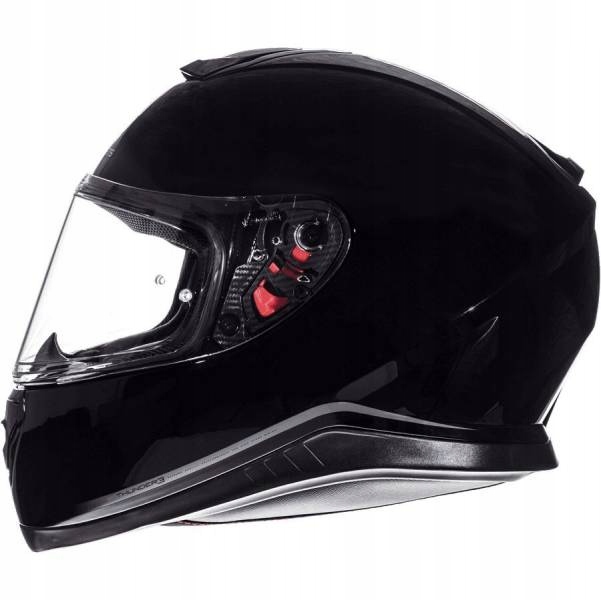 PRILBA NA MOTOCYKLE MT Thunder 3 SV ČIERNA LESKOVÁ Ľ