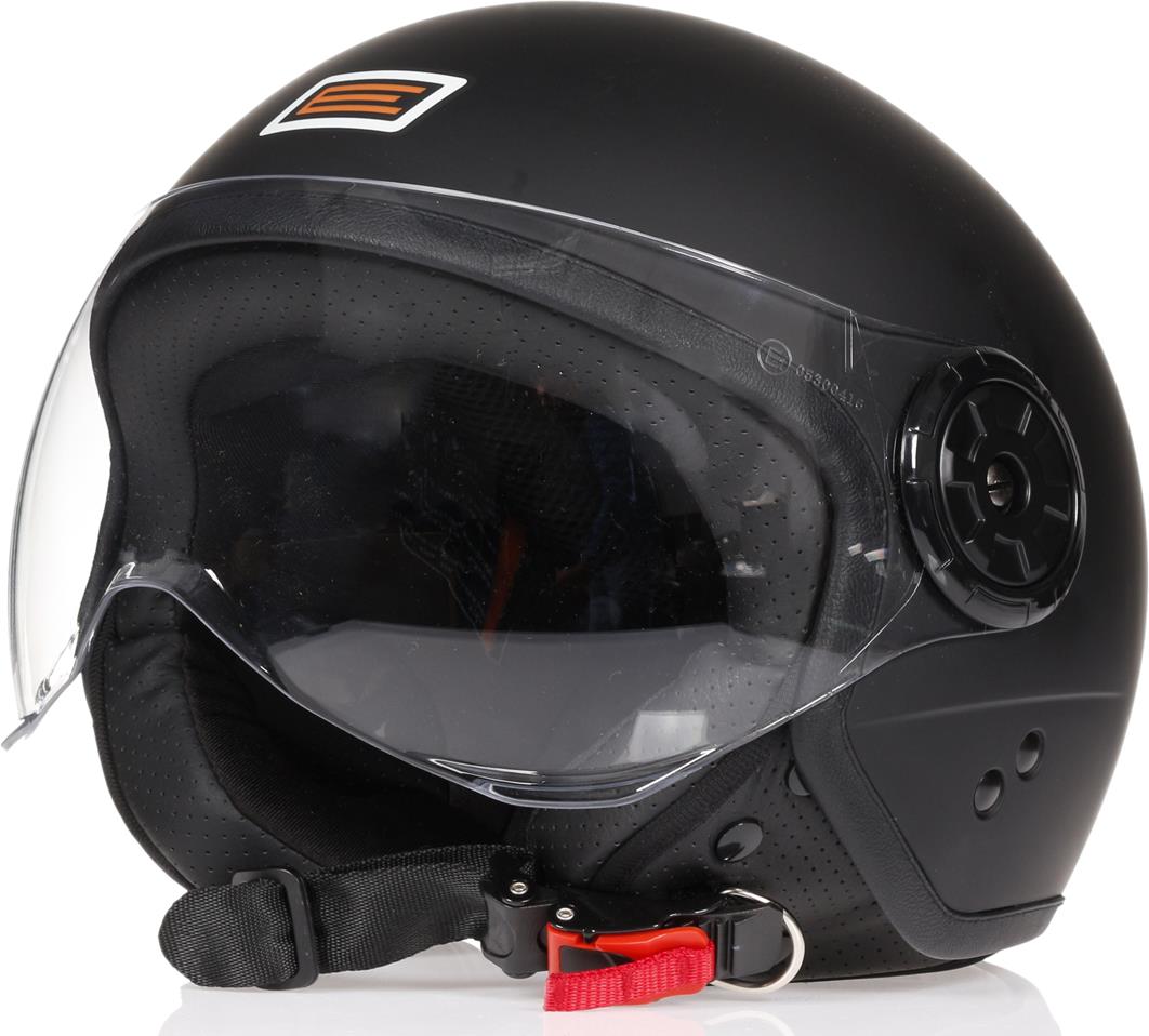 Moto prilba ORIGINE NEON BLACK JET ĽAHKÁ