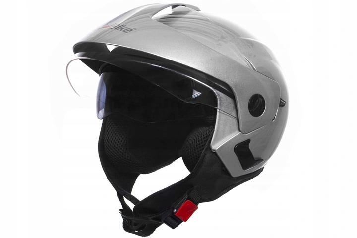 Moto prilba WL-703-2 Silver M Blende