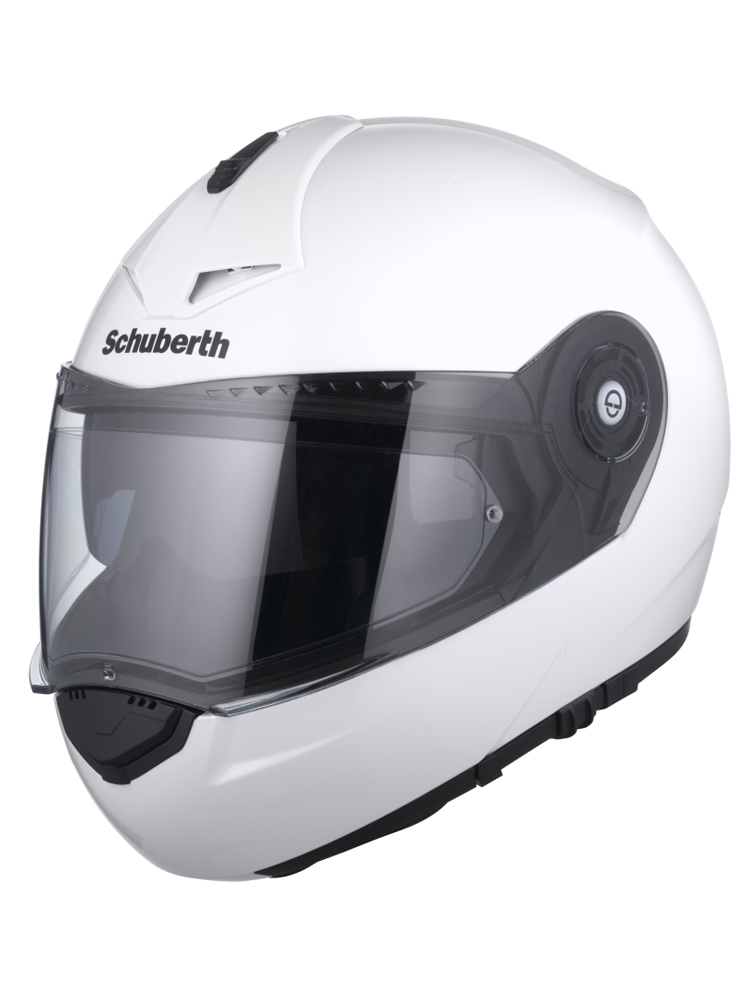 Moto prilba Schuberth C3 PRO GLOSSY WHITE