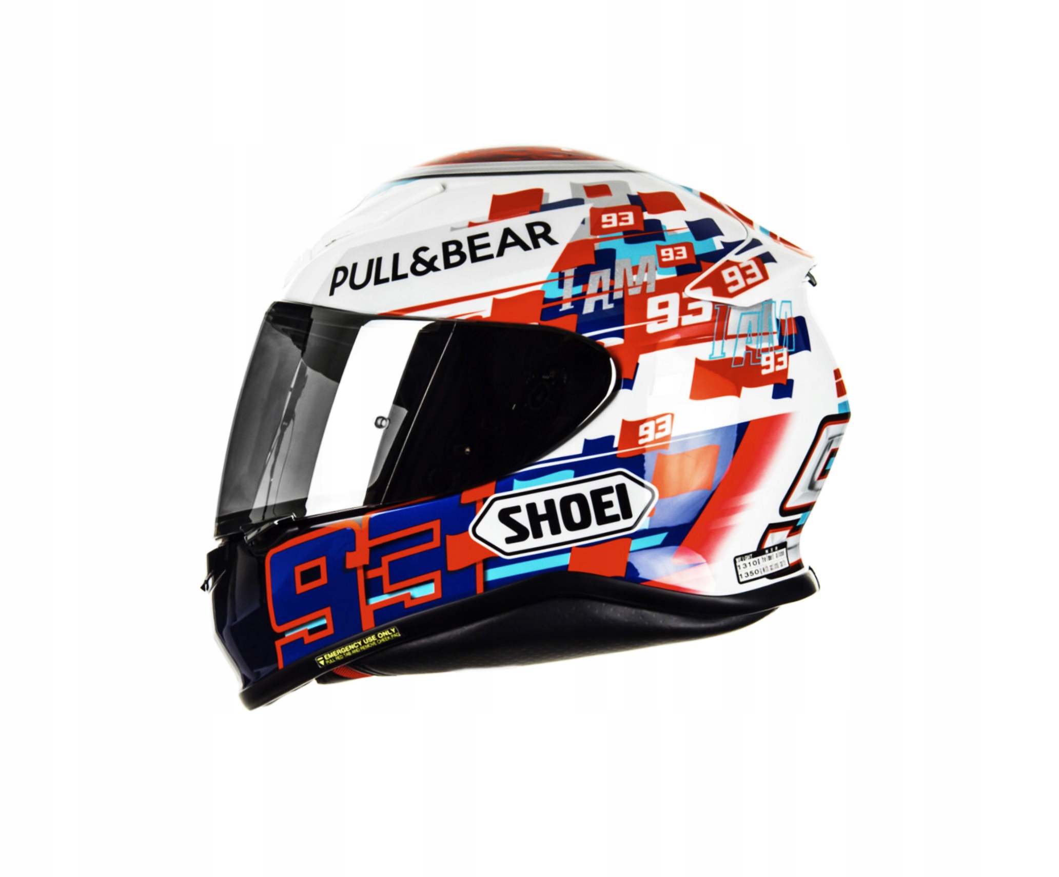 Moto prilba Shoei NXR MARQUEZ POWER UP m
