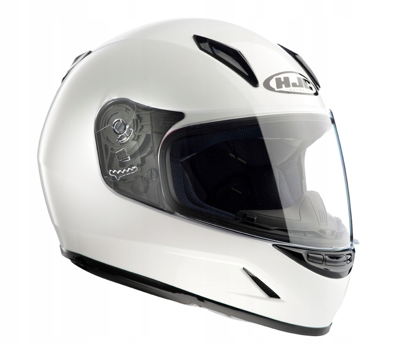 Detská moto prilba HJC JUNIOR WHITE YS