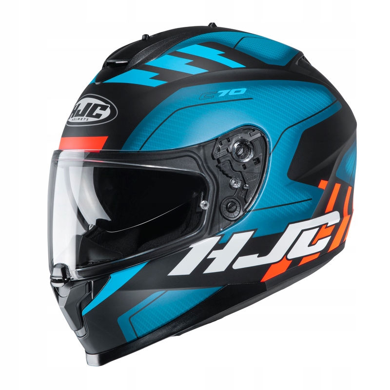 Moto prilba so štítom HJC C70 KORO BLUE XL