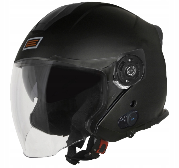 Prilba PALIO 2.0 + Bluetooth INTERKOM SOLID S Black