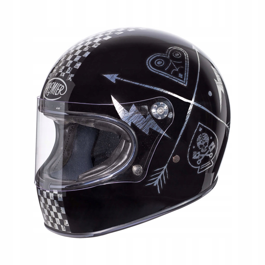 Prilba Premier Helmets Trophy NX Silver Chromed