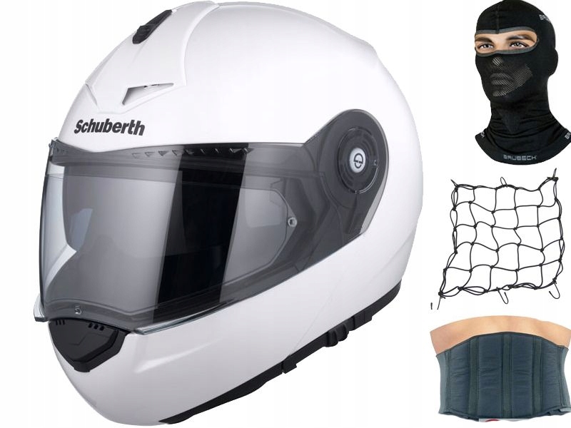 Prilba SCHUBERTH C3 PRO WHITE WHITE MOBILITY. XS