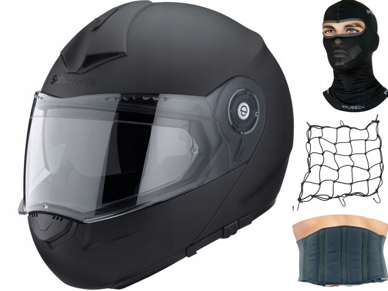 SCHUBERTH C3 PRO PRILBA ČIERNA MATNÁ MOBILITA XXXL