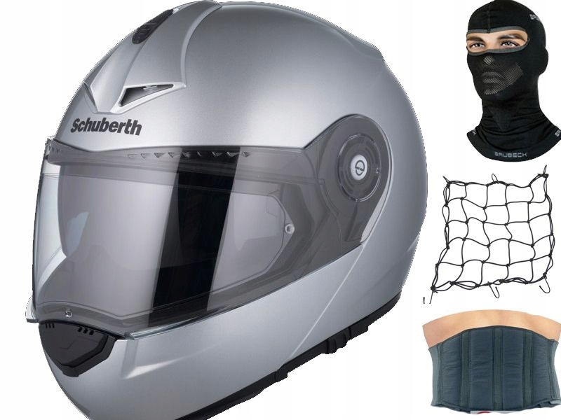 Prilba SCHUBERTH C3 PRO GLOSSY SILVER SILVER S.