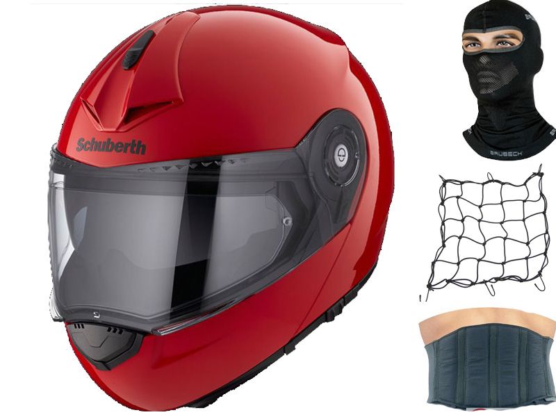 PRILBA SCHUBERTH C3 PRO RED ČERVENÁ PRILBA ČERVENÁ veľkosť M.
