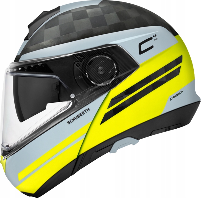 SCHUBERTH C4 PRO CARBON TEMPEST ŽLTÁ