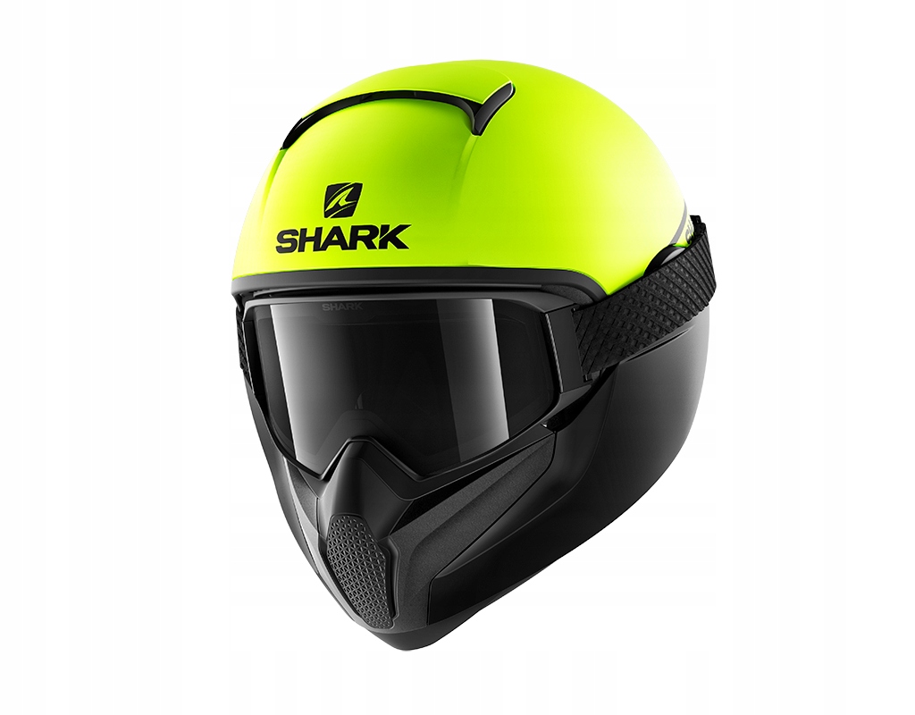 SHARK VANCORE 2 STREET-NEON prilba M enduro okuliare