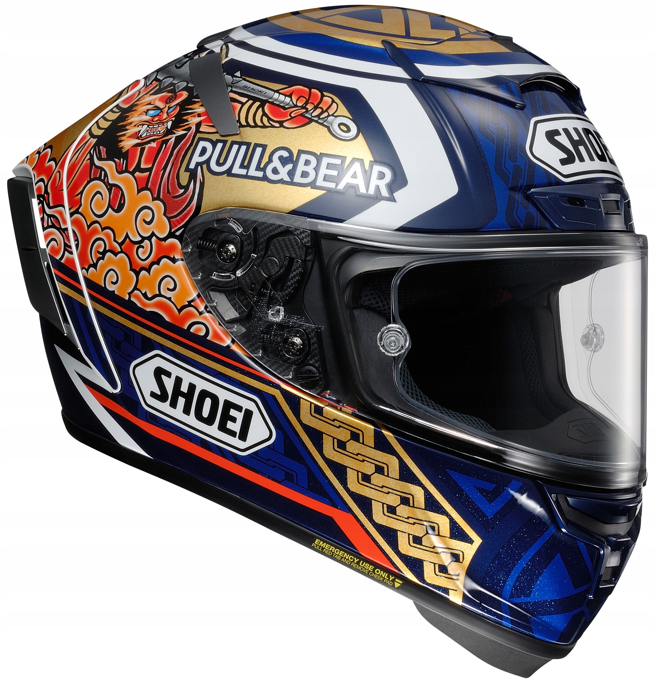 Prilba SHOEI X-SPIRIT 3 Marquez MOTEGI3 tc2 CWR-1 S.