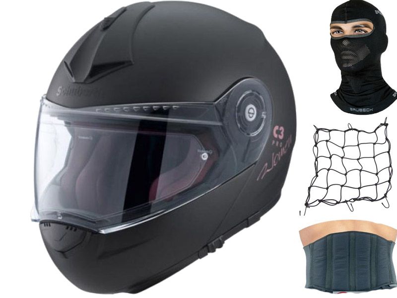 Prilba Schuberth C3PRO WOMAN, dámska čierna matná XS
