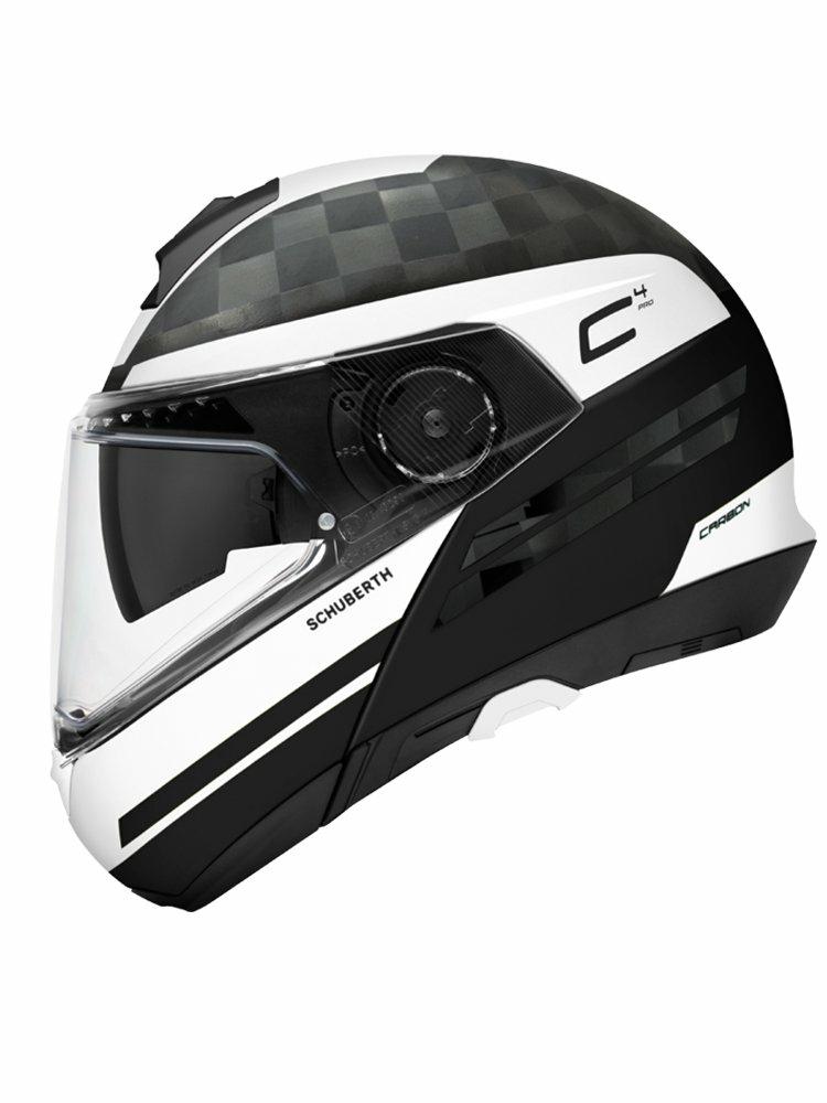 Prilba Schuberth C4 Pro M Tempest White CARBON