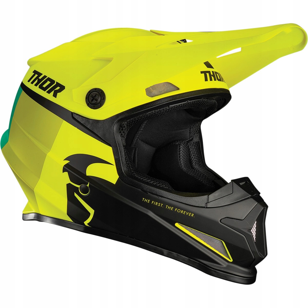 Prilba Thor Sector Racer žltá / čierna 3XL