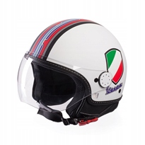 Prilba Vespa V-STRIPES biela veľkosť XL