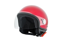 Prilba Vespa VISOR 2.0 MUST RED 880 - veľkosť S.