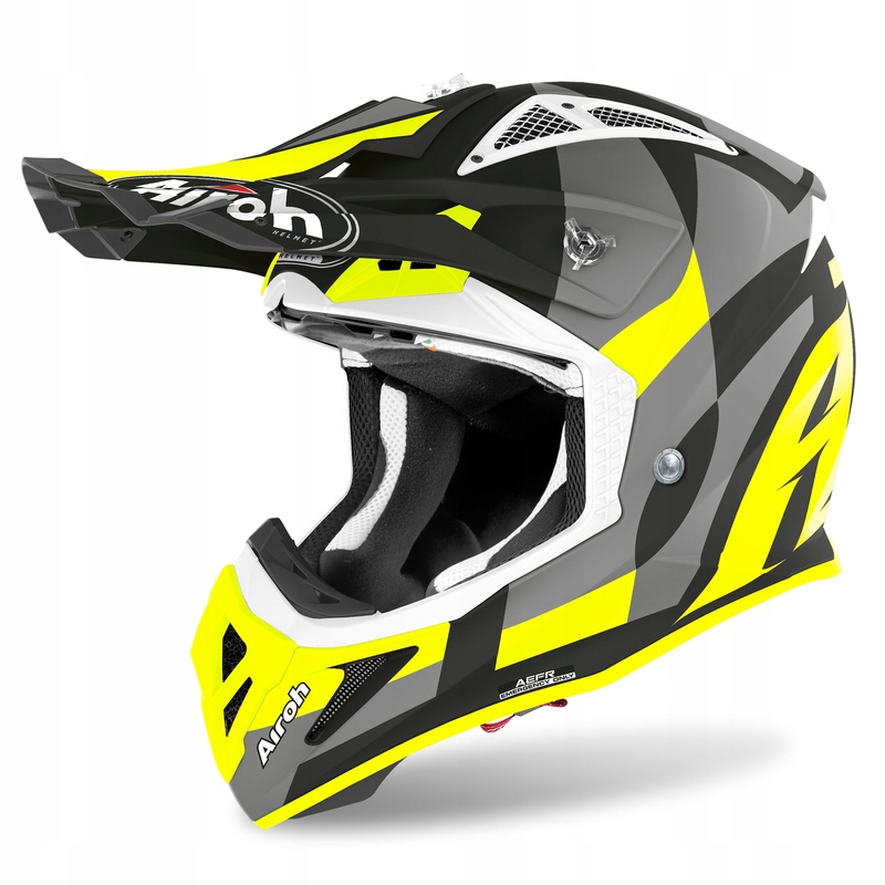 Prilba ENDURO AIROH AVIATOR ACE TRICK FLUO XL
