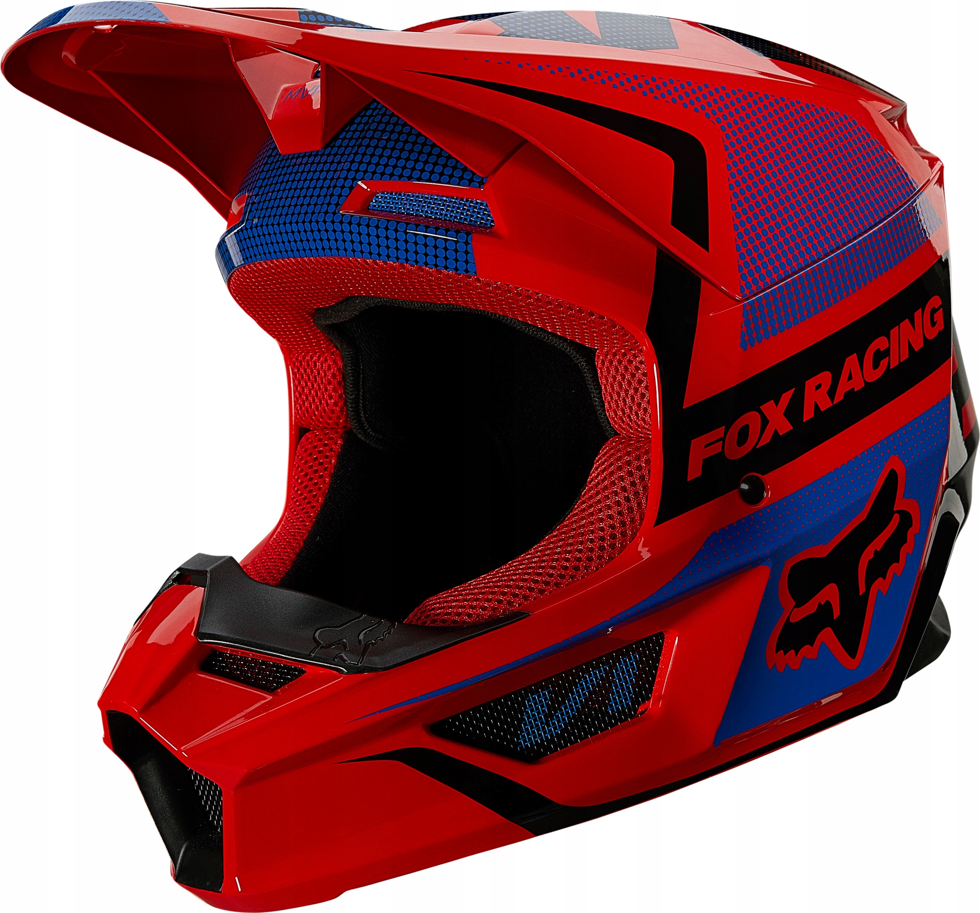 Prilba Fox Junior V-1 Oktiv Red YM