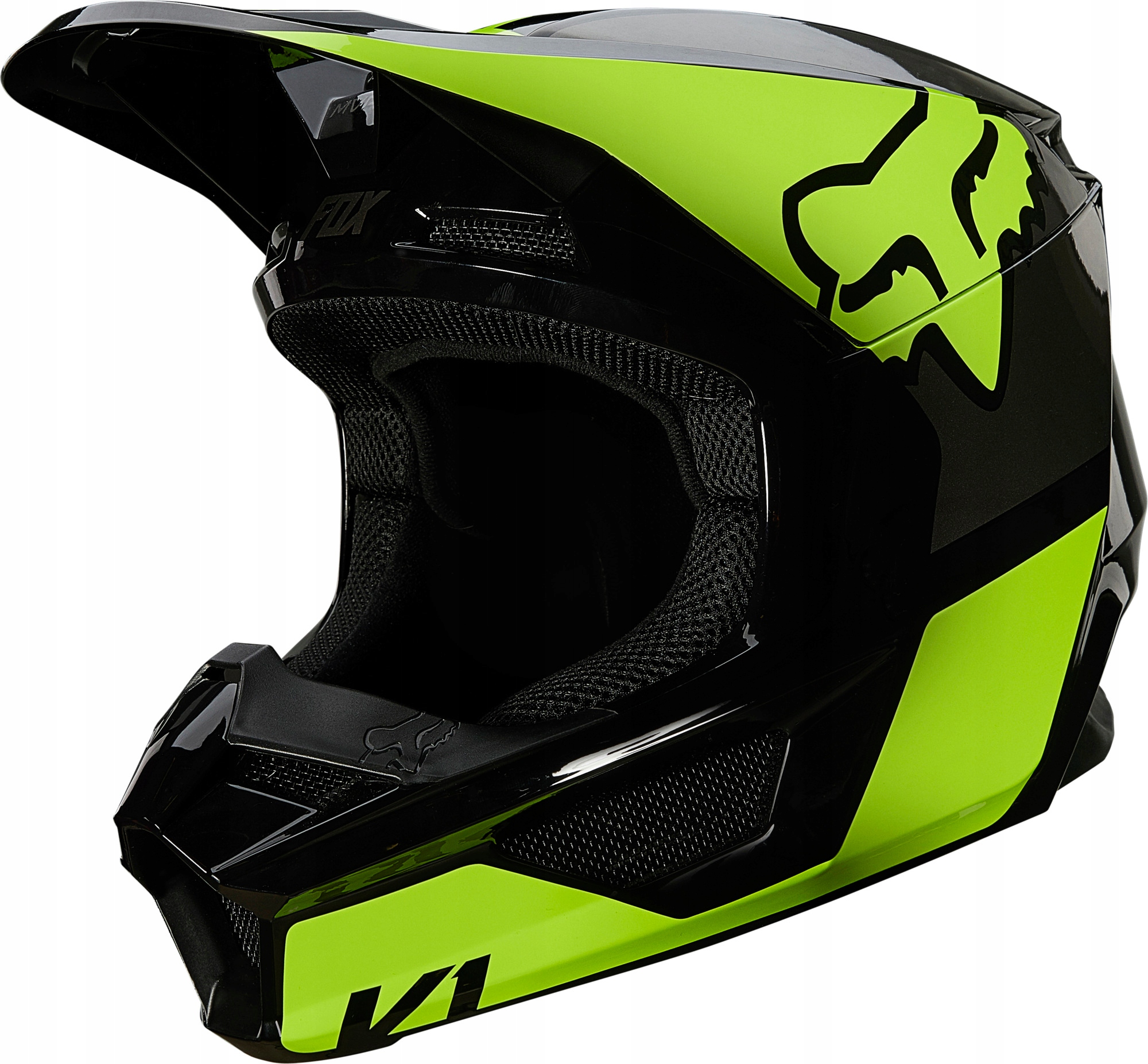 Prilba Fox V-1 Revn Yellow M.