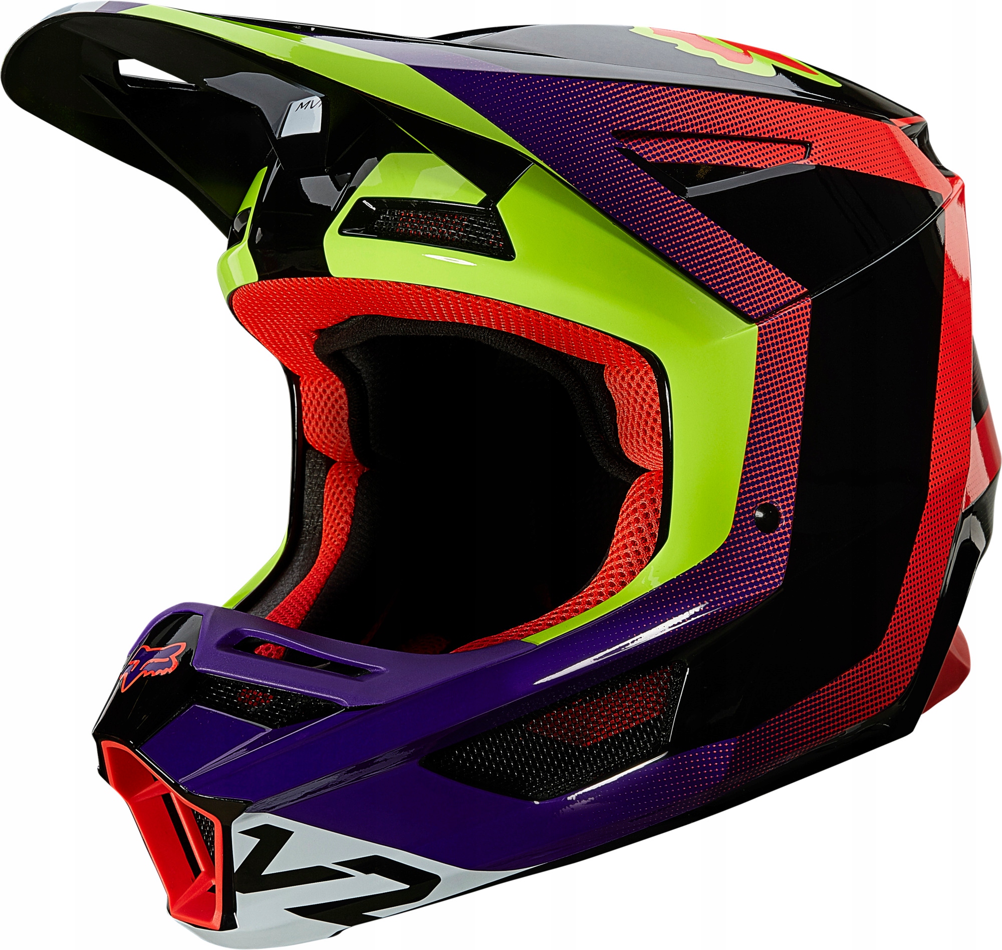 Prilba Fox V-2 Voke Purple XL Enduro