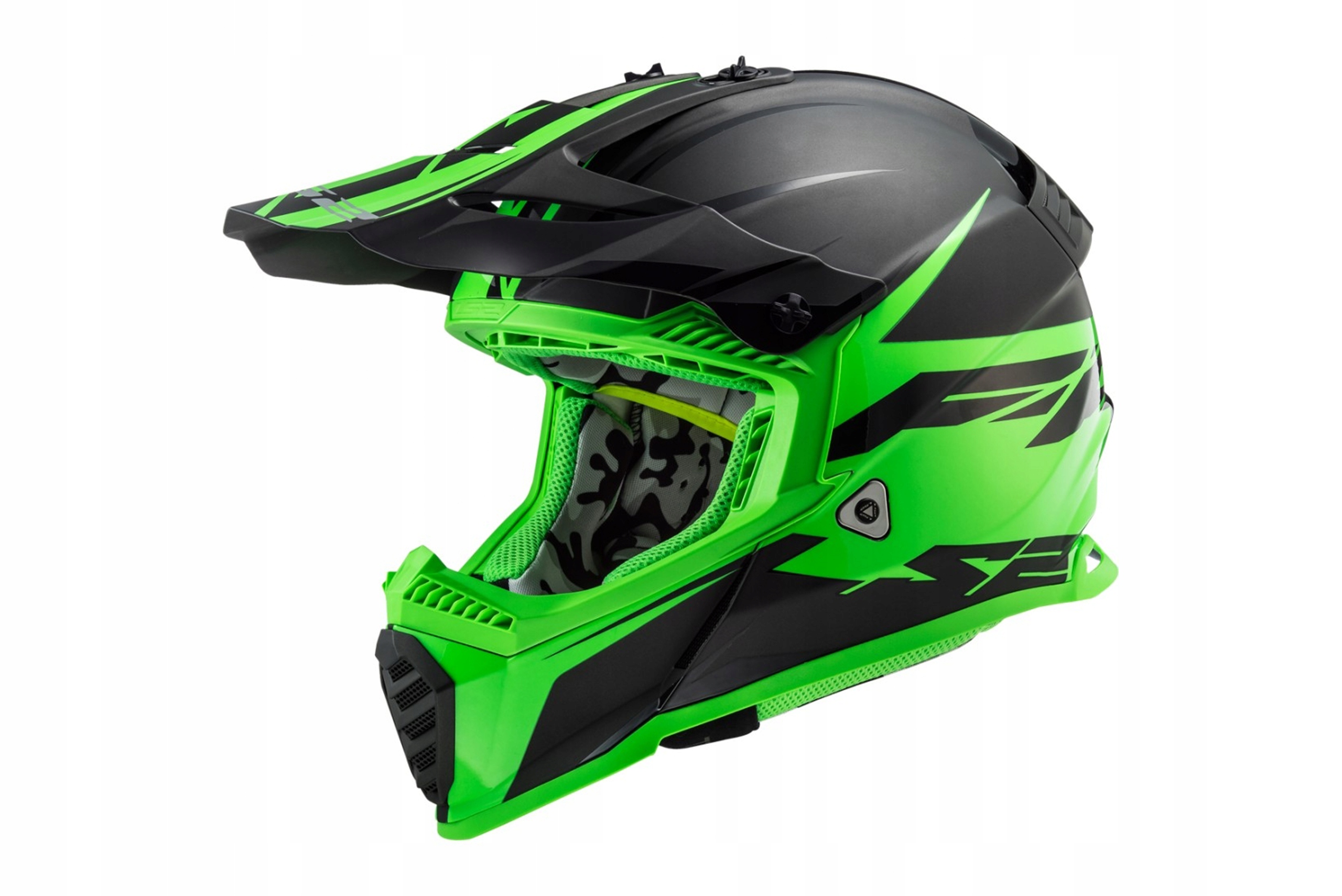 Matná enduro prilba LS2 Fast Evo matná MX437 L