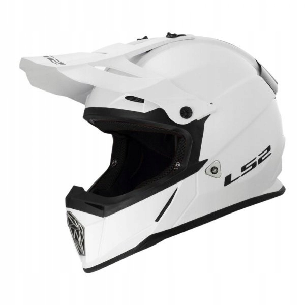 Crossová prilba LS2 MX437 FAST EVO biela 3XL