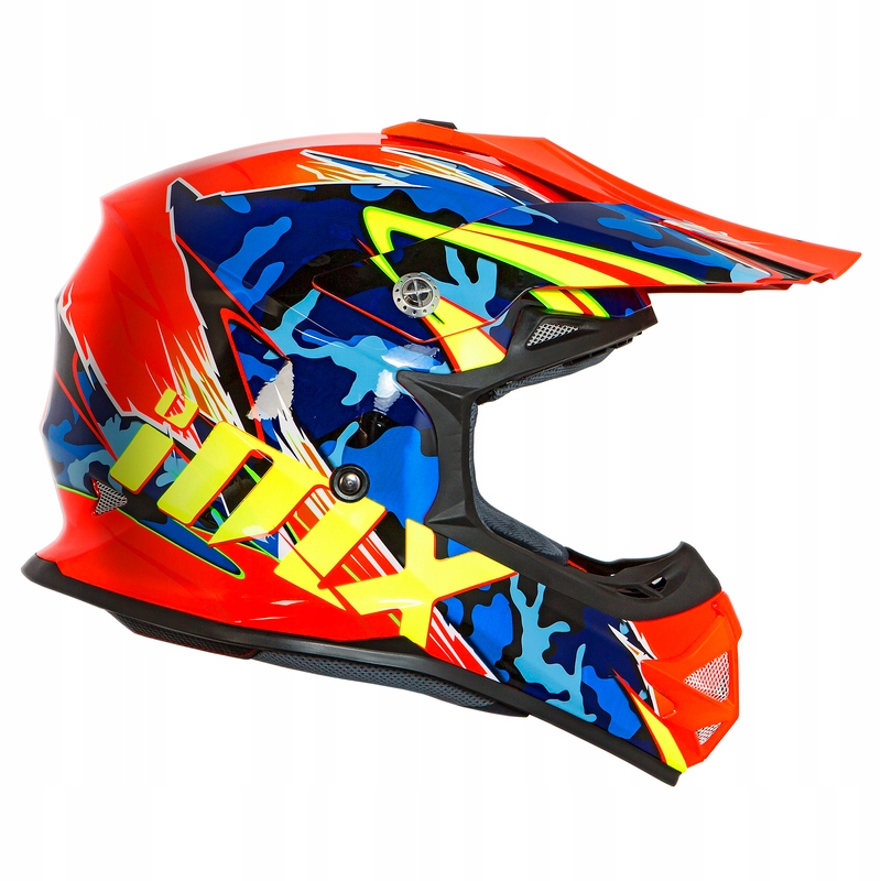 Prilba IMX Racing FMX-01 Camo Fluo Orange XS