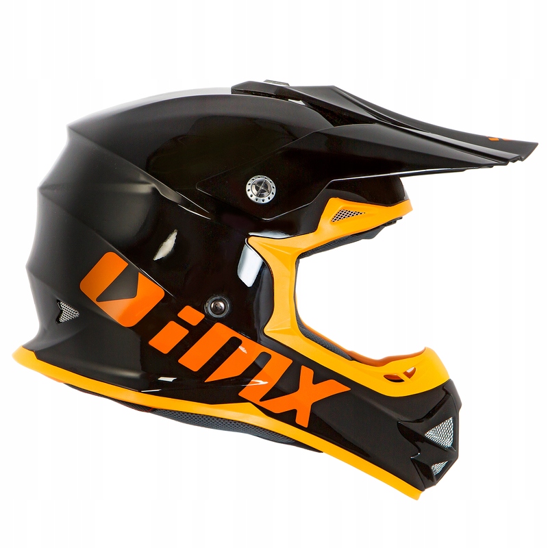 Prilba IMX Racing FMX-01 Play čierna / oranžová XS