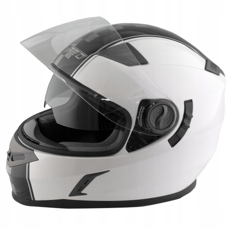 Integrovaná prilba A-PRO DOMINATOR biela XXL + zmes