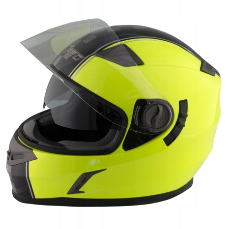 Integrovaná prilba A-PRO DOMINATOR Fluo yellow L