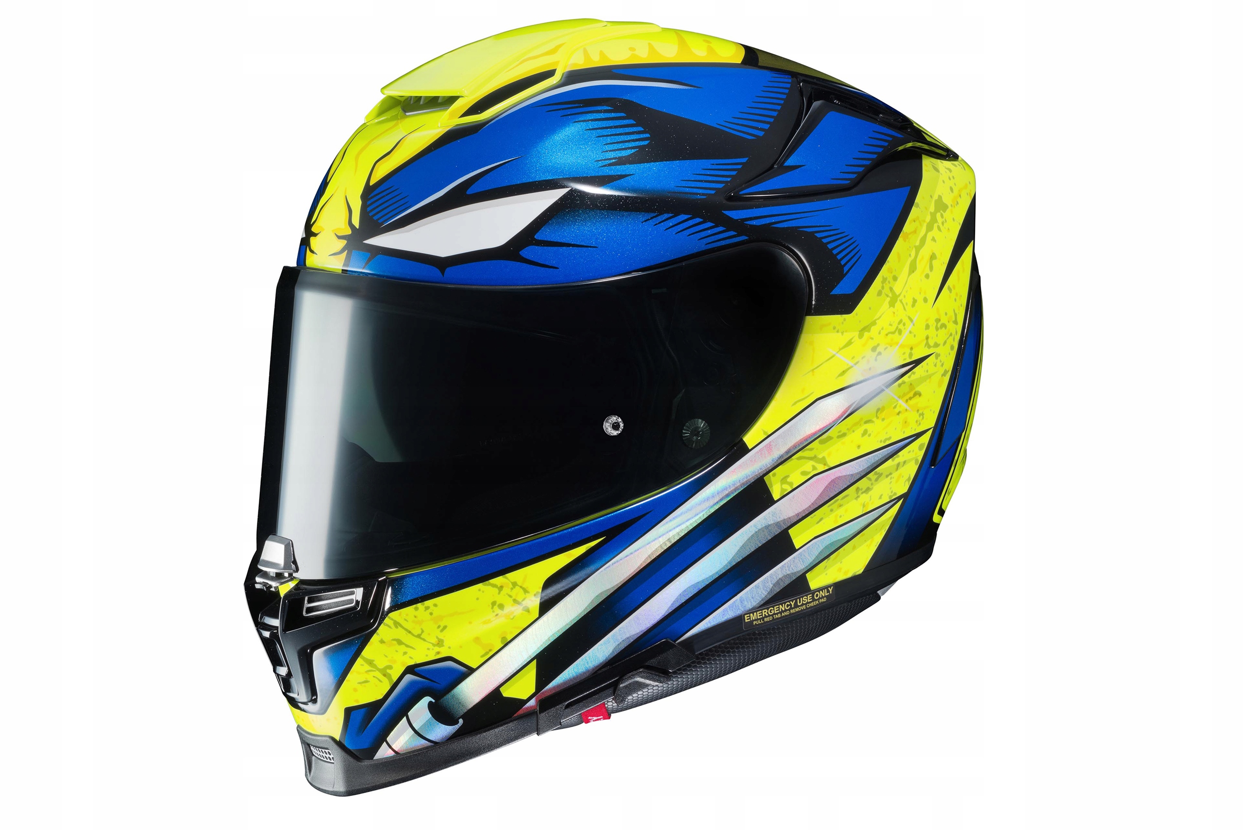 Integrovaná prilba HJC R-PHA-70 Wolverine Fluo M