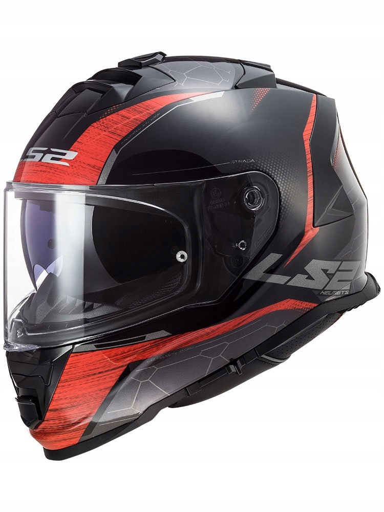 Celotvárová prilba LS2 FF800 Storm (Classy Red)